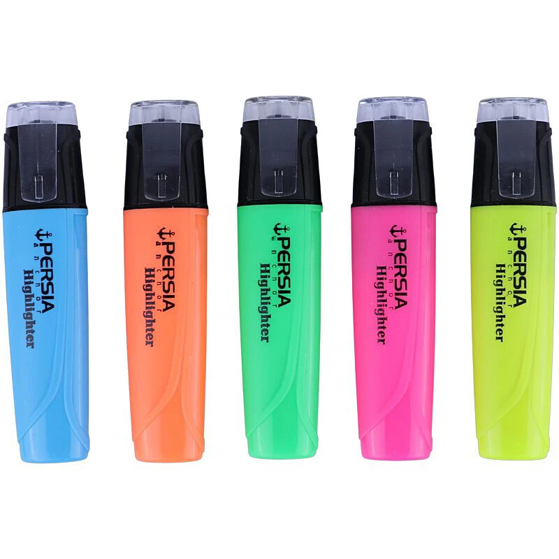 ماژیک هایلایت پرشیا نوک تخت Fluorescent